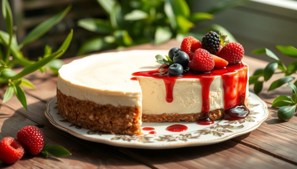 No-Bake Vegan Cheesecake