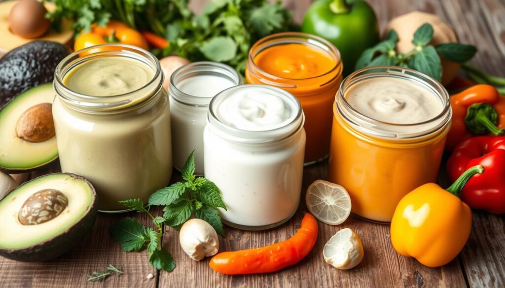 Raw vegan sauces and dressings