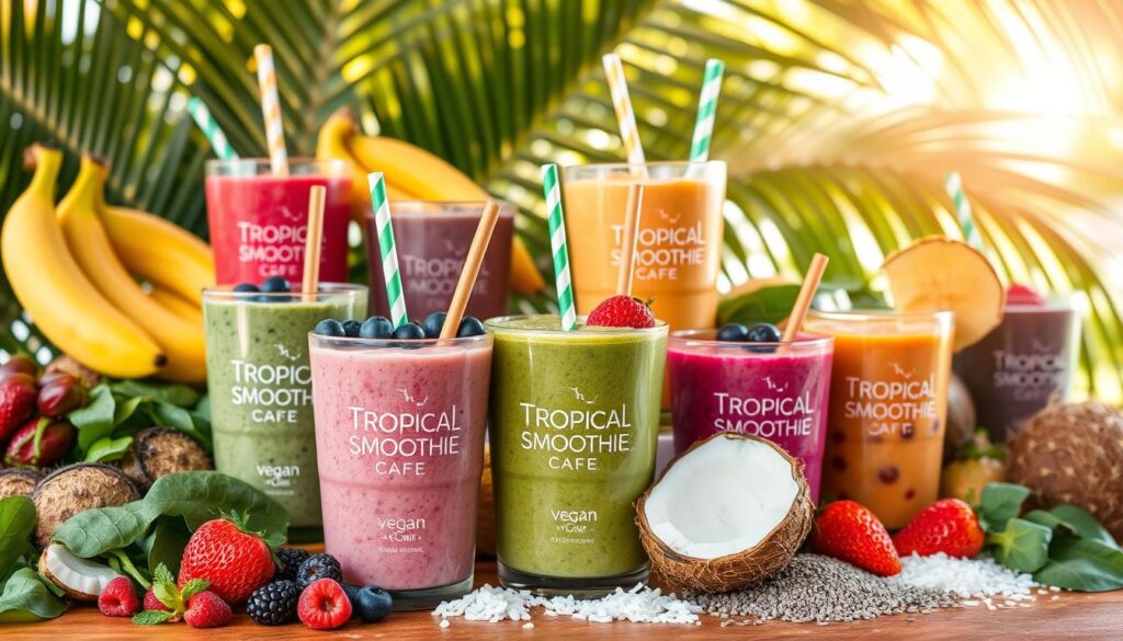 Tropical Smoothie Cafe vegan menu items