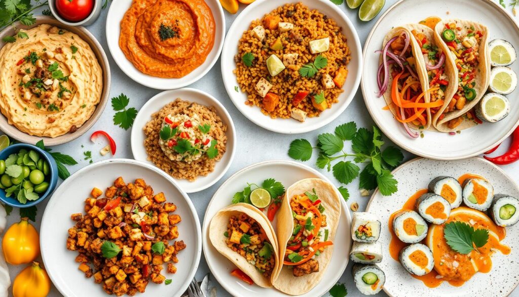 international vegan cuisine