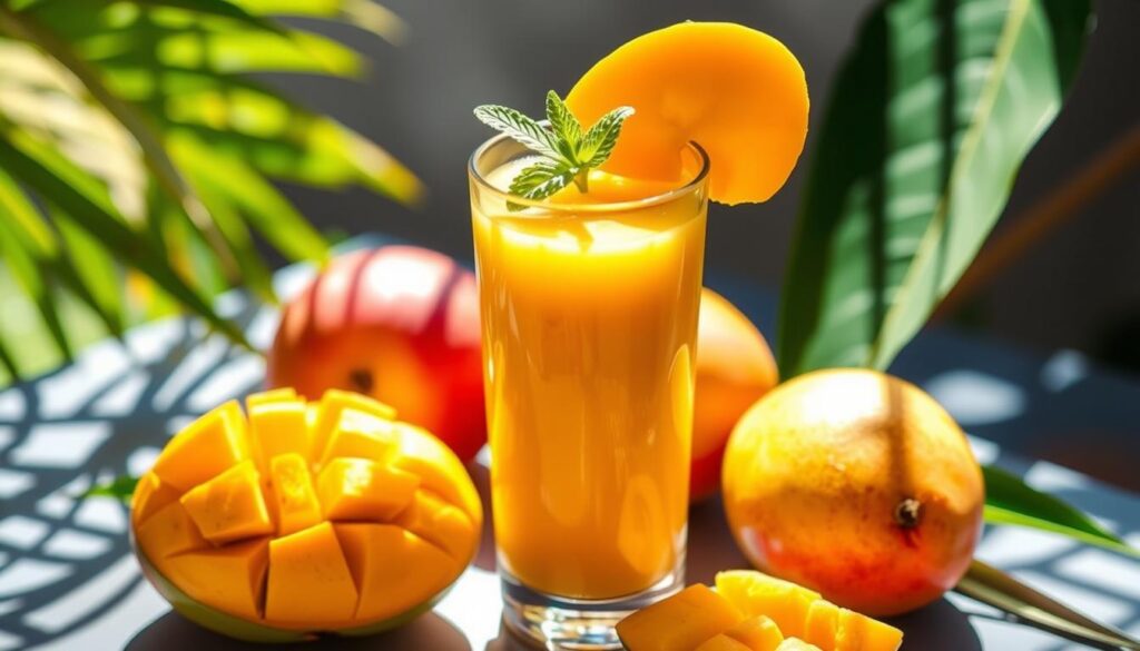 mango-based smoothie