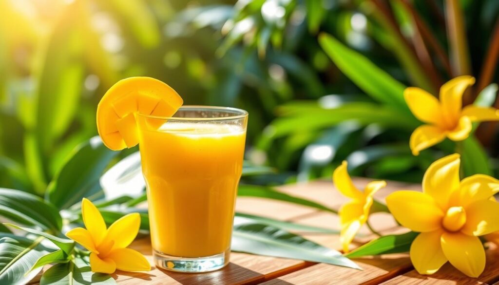 mango smoothie