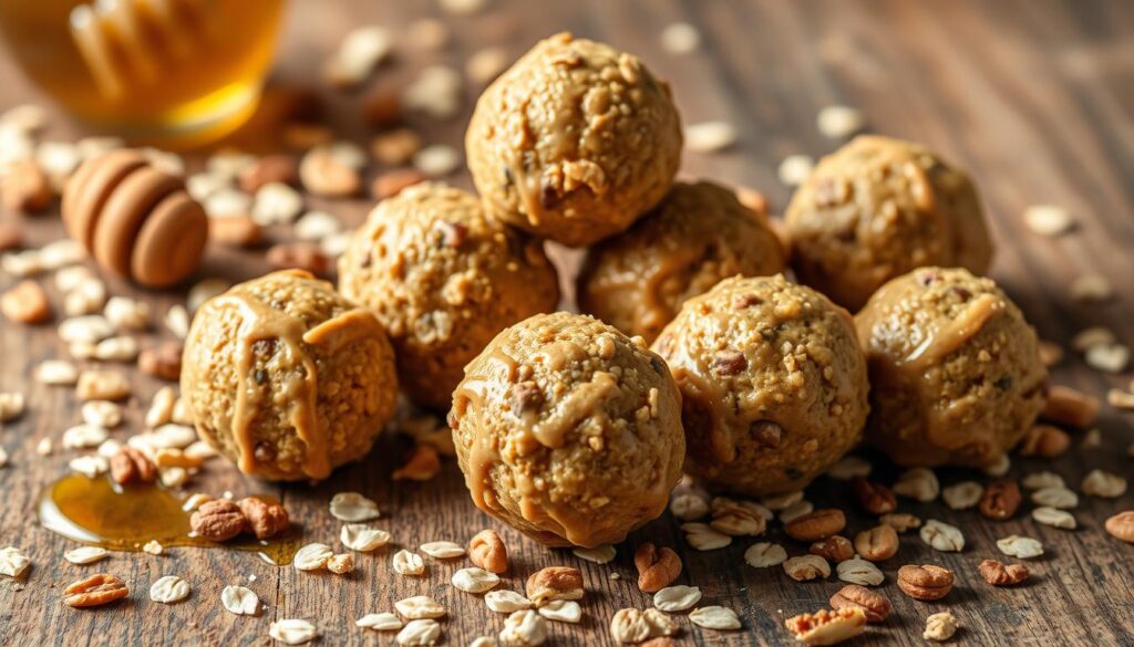 peanut butter protein balls