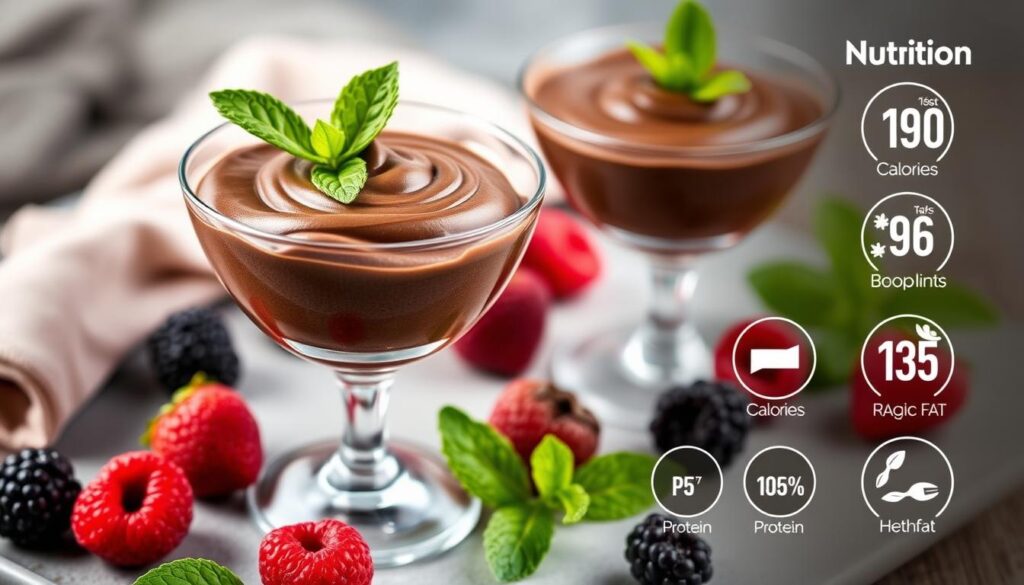 vegan chocolate mousse nutrition facts