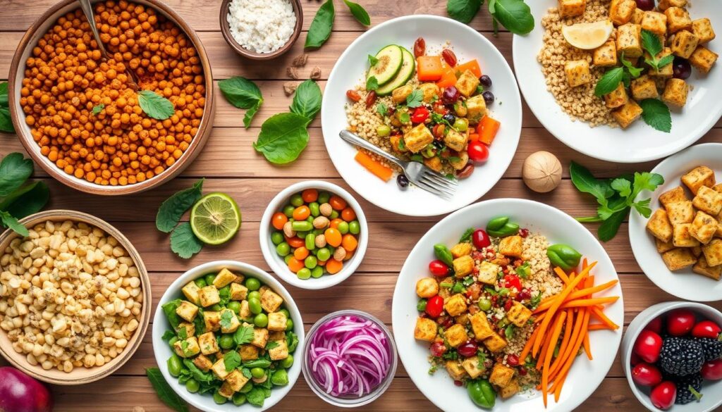 vegan diet plan high protein