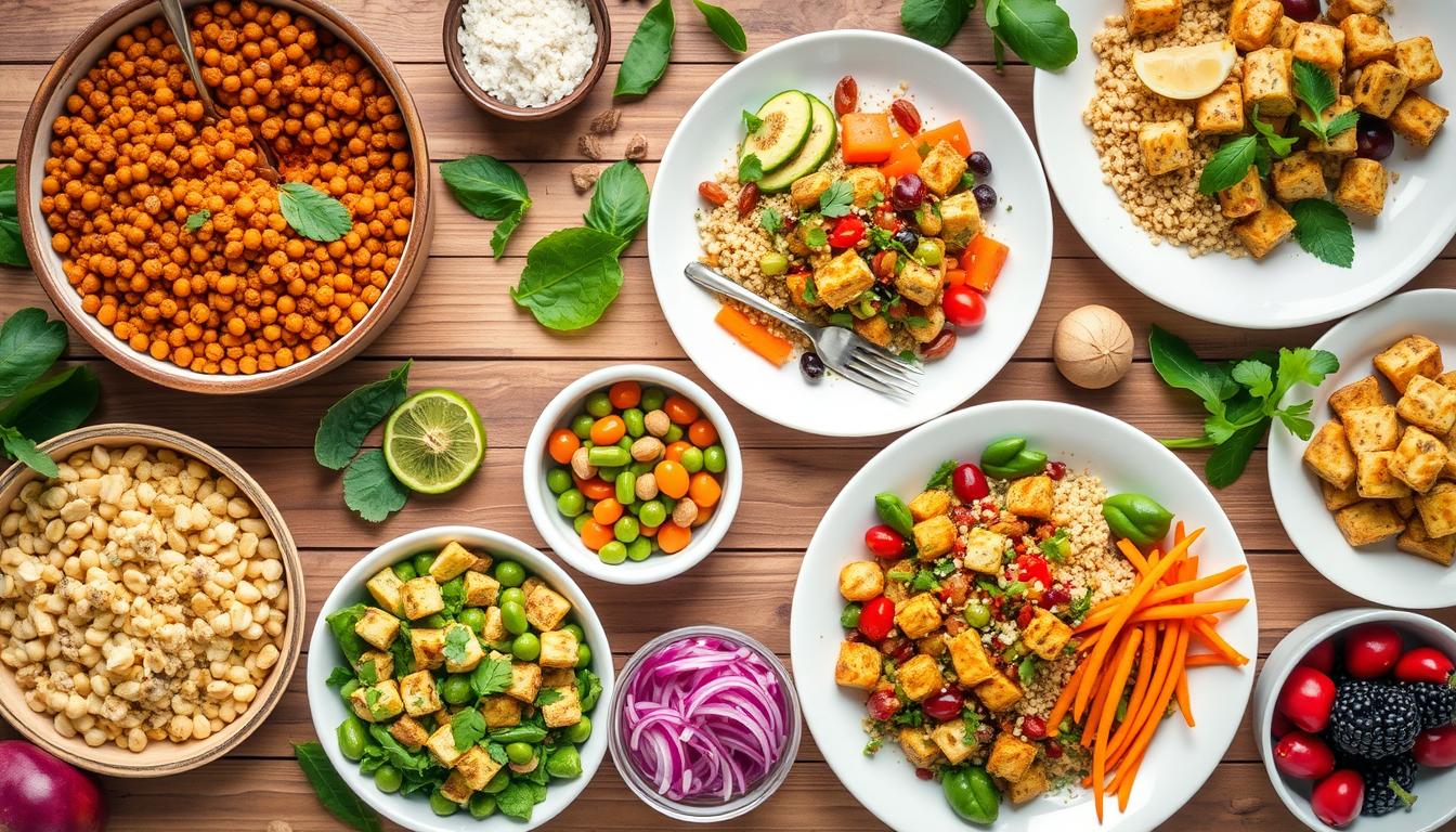 vegan diet plan high protein