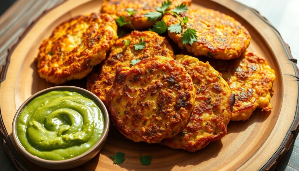 vegan zucchini fritters