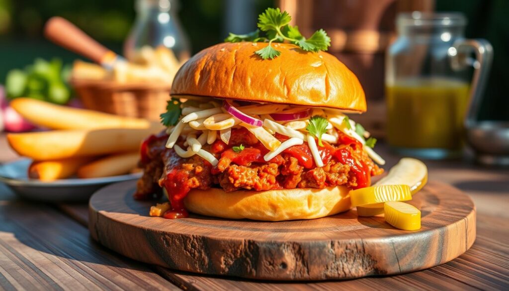 BBQ Jackfruit Sandwich