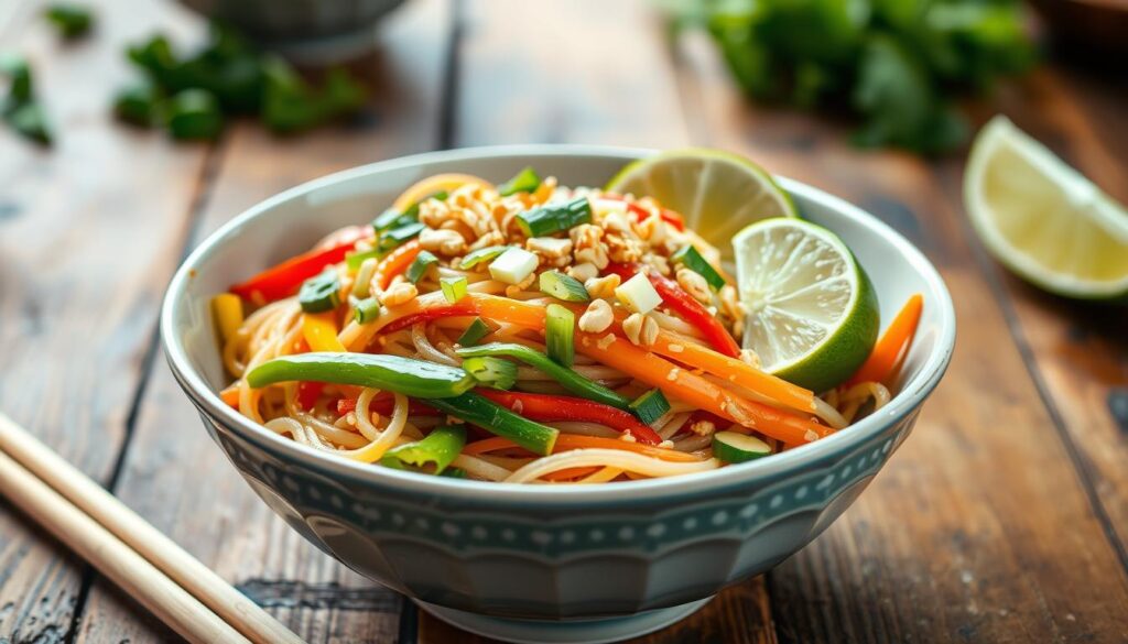 authentic vegan pad thai