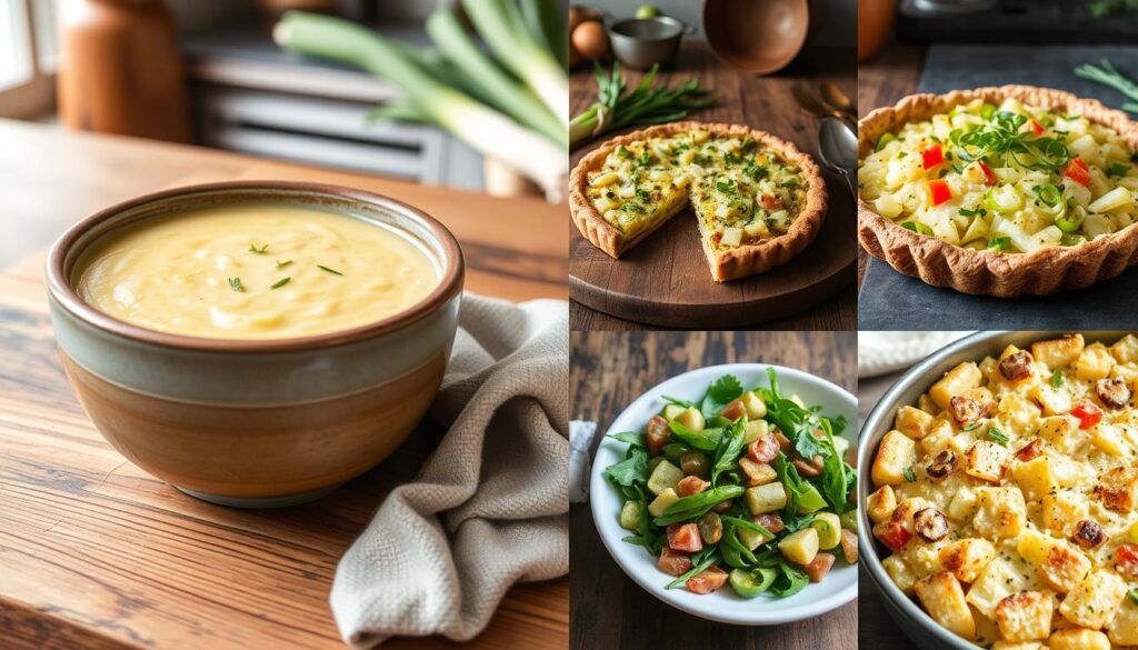 popular recipes featuring leeks