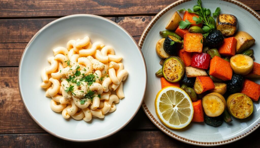 serving suggestions for vegan mac and cheese