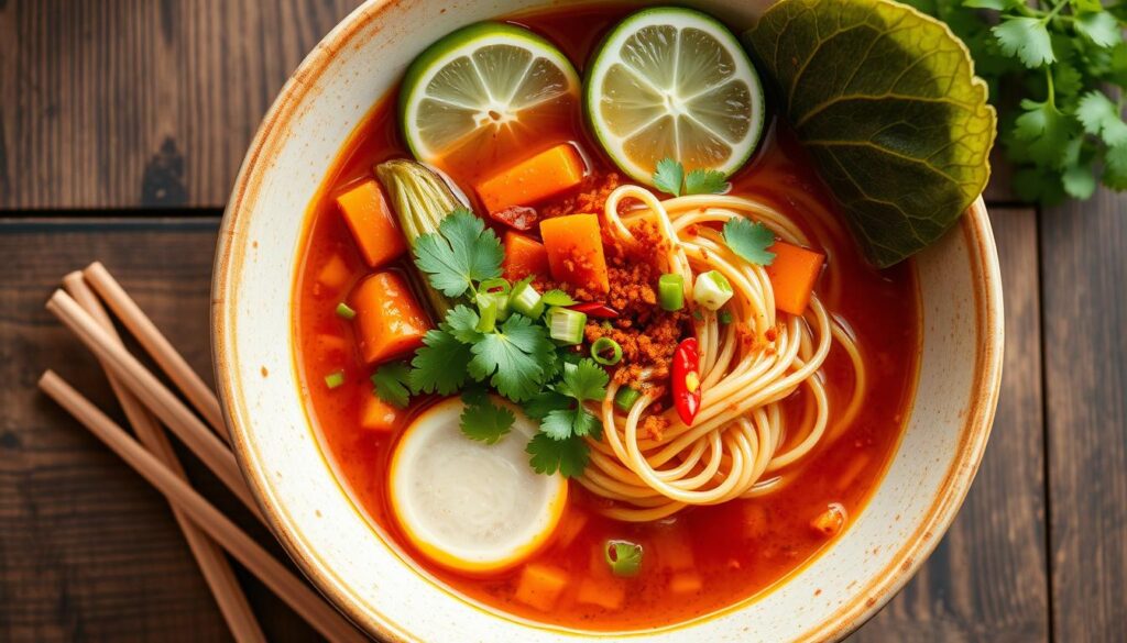 Easy One-Pot Spicy Vegan Ramen Recipe