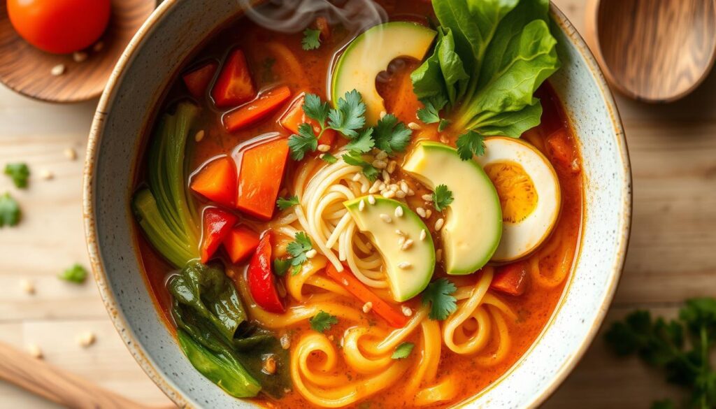 easy vegan ramen